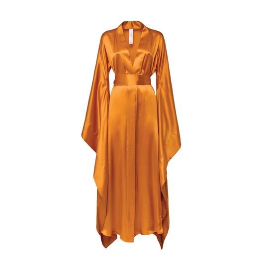 Aphrodite Kimono - Tangerine