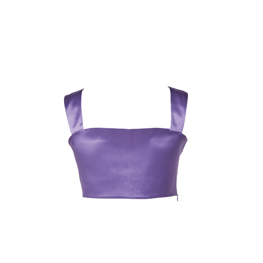 Athena Crop Top - Lilac
